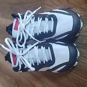 Rawlings Baseball Cleats ⚾️, Size 4, Black, White, Red